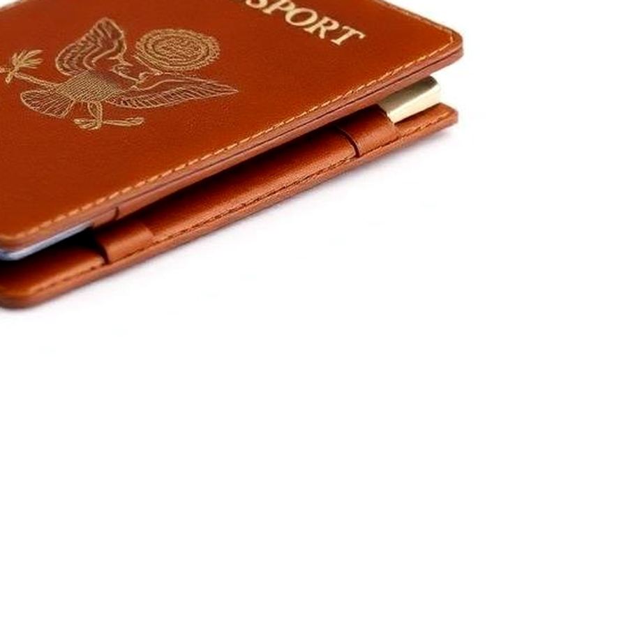 Travel Passport Case — Macro detail