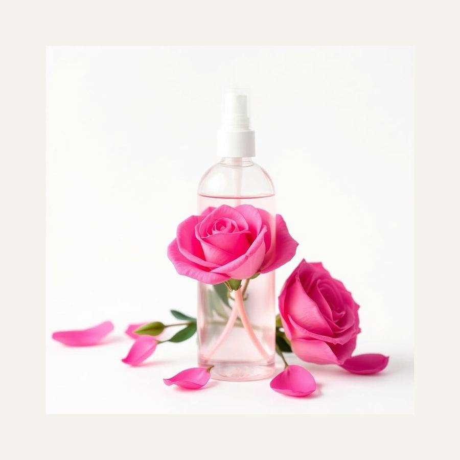 Rose Body Mist — In packaging