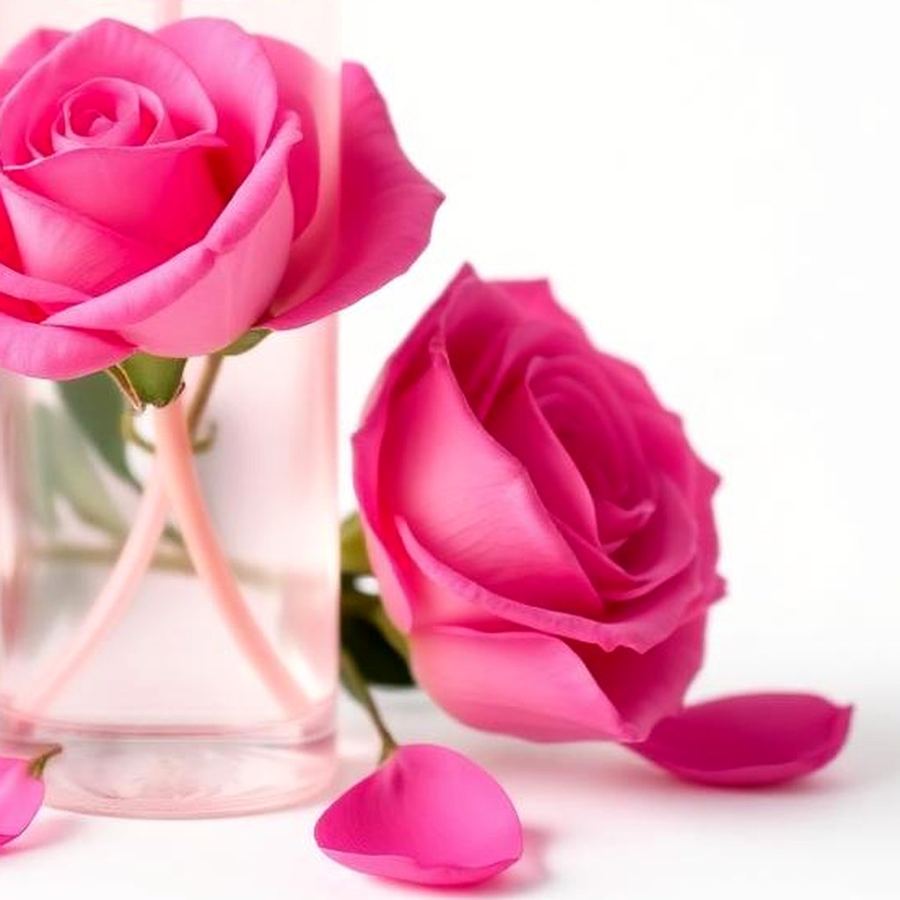 Rose Body Mist — Macro detail