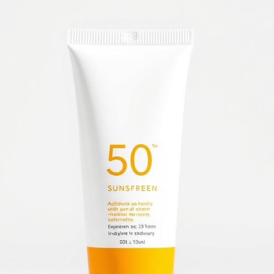 Sunscreen SPF 50 — Close-up detail