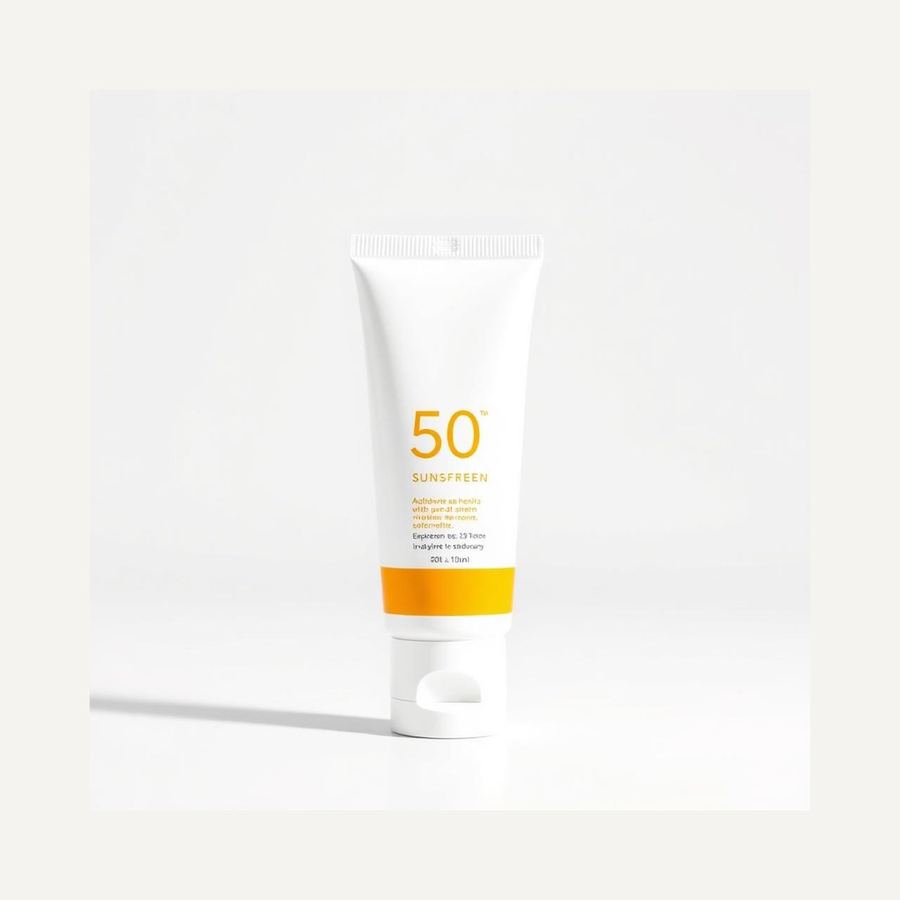 Sunscreen SPF 50 — In packaging