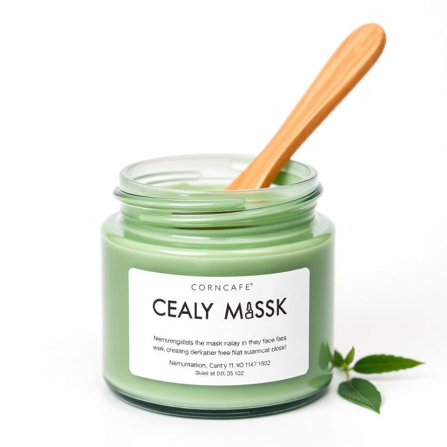 Clay Face Mask — Front view