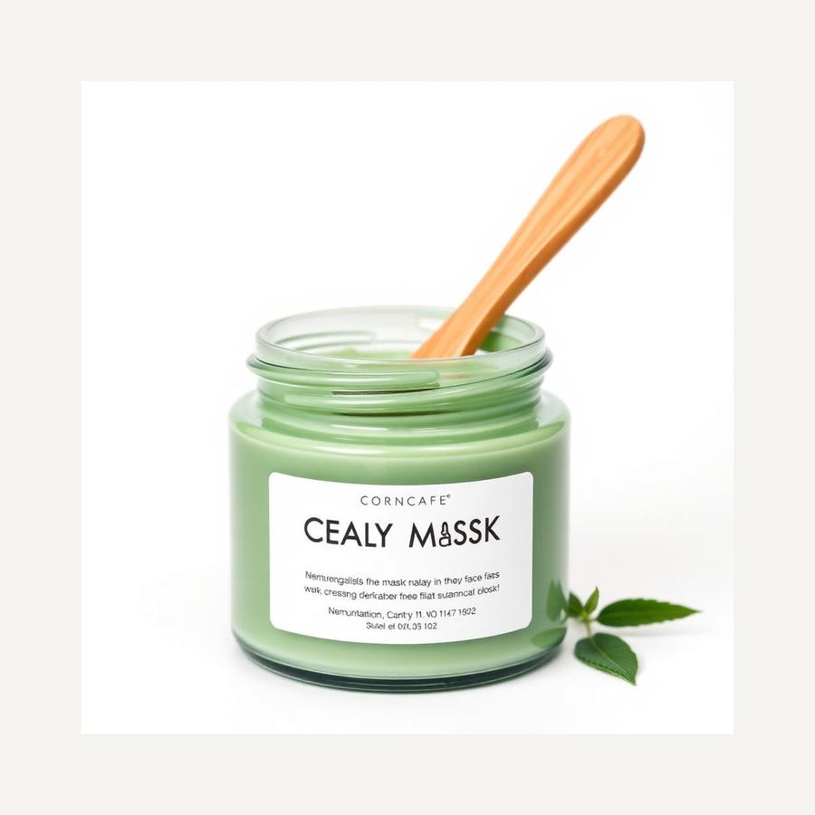 Clay Face Mask — In packaging