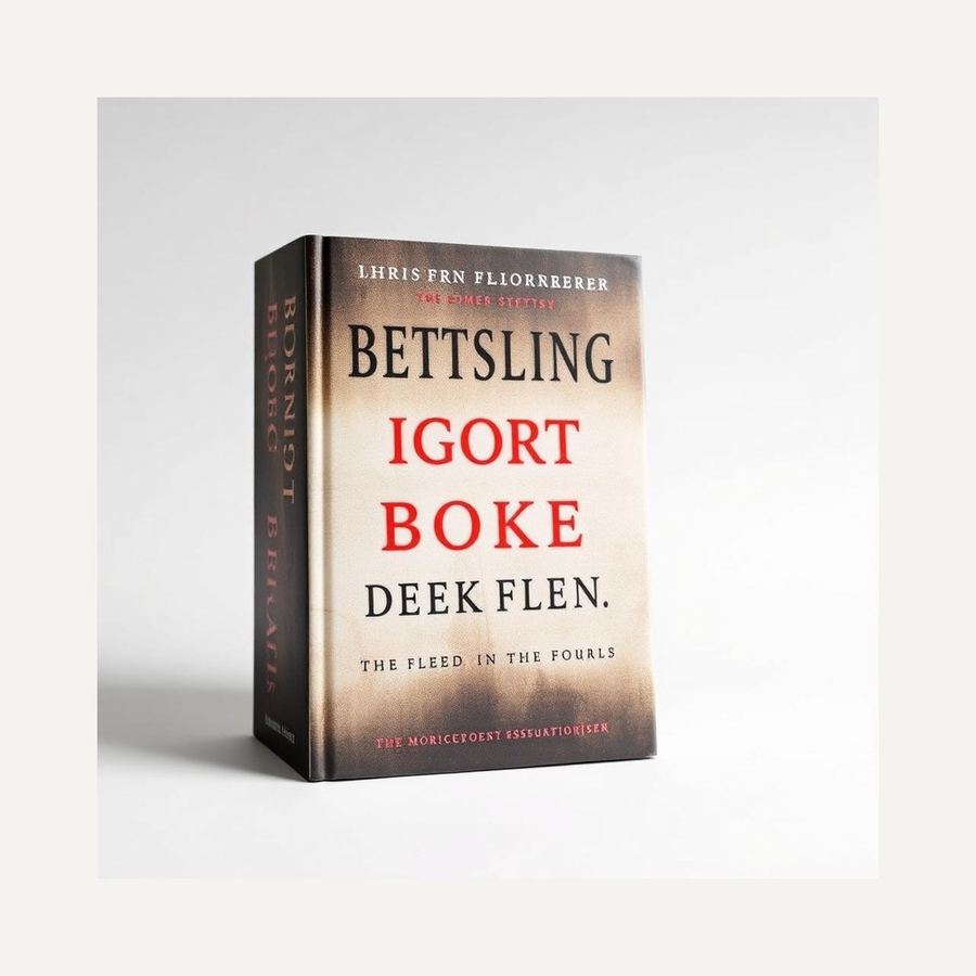 Bestselling Fiction Novel — In packaging