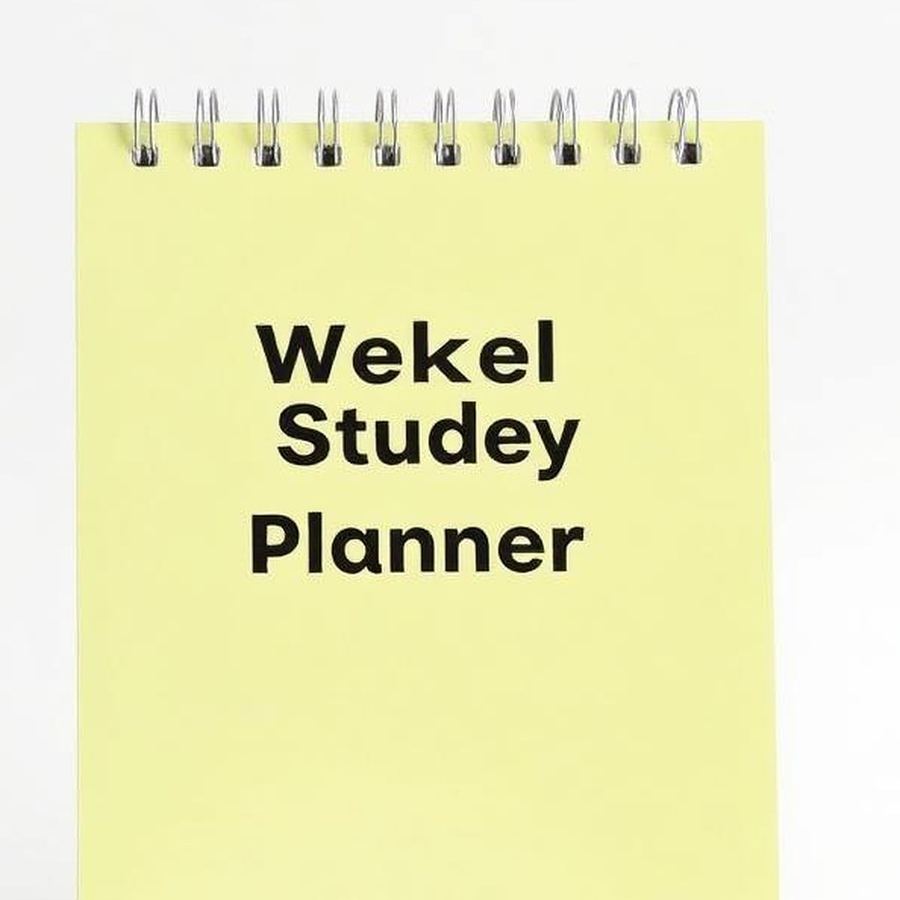 Study Planner — Close-up detail