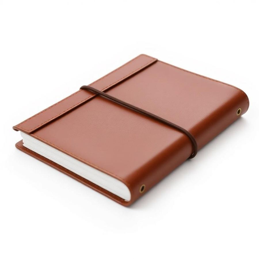 Leather Journal — Side view