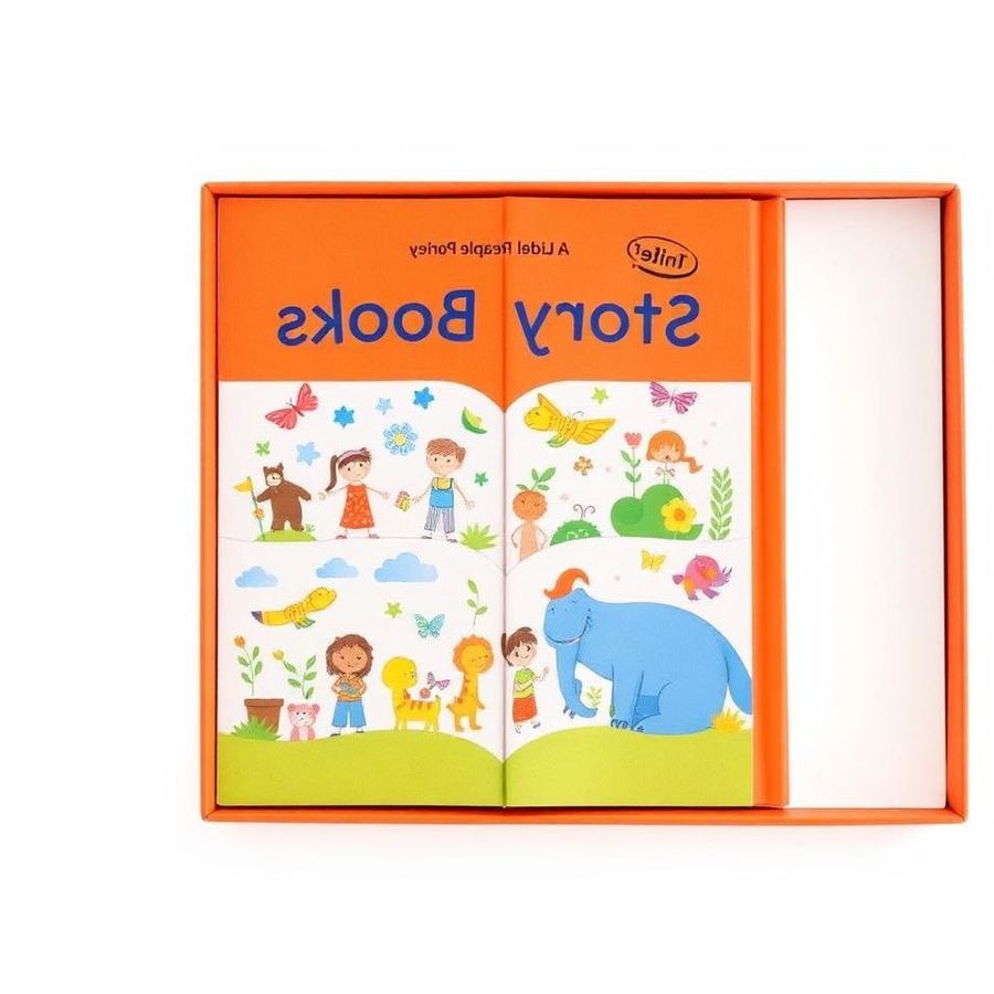 Children's Storybook — Side view