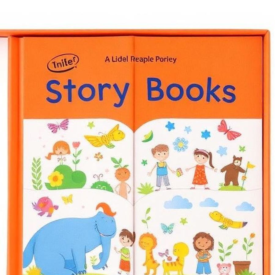 Children's Storybook — Close-up detail