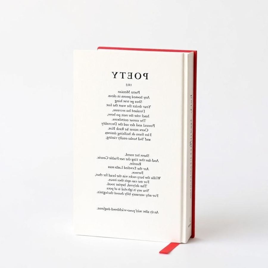 Poetry Collection — Side view