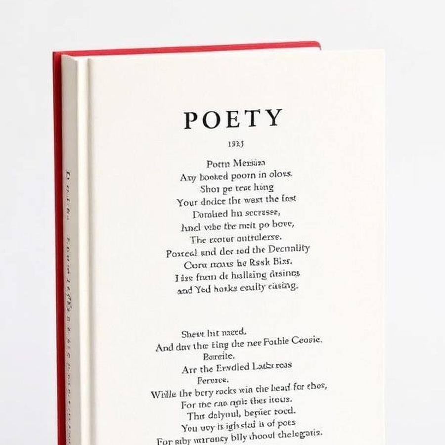 Poetry Collection — Close-up detail