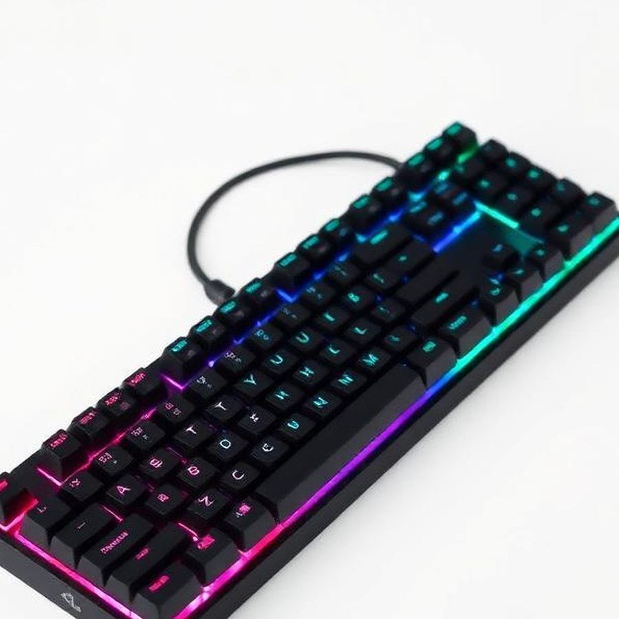 Mechanical Keyboard — Close-up detail