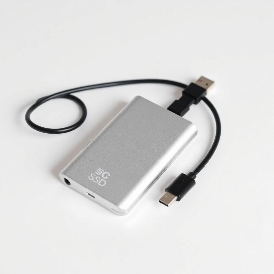 Portable SSD — Front view