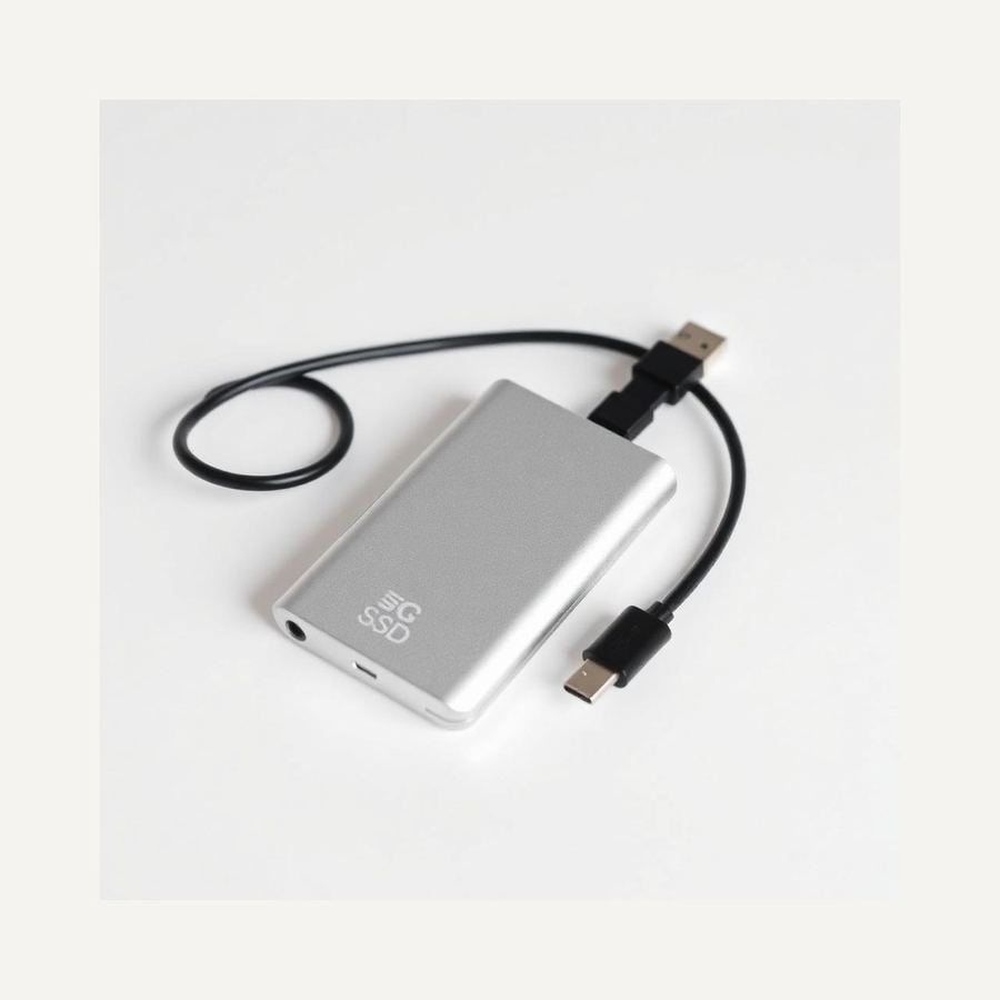 Portable SSD — In packaging