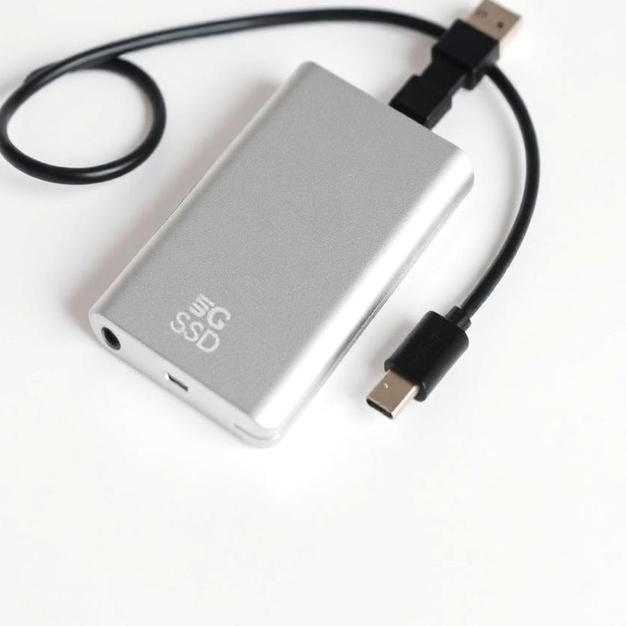 Portable SSD — Lifestyle