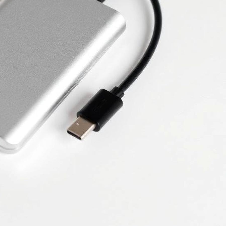 Portable SSD — Macro detail