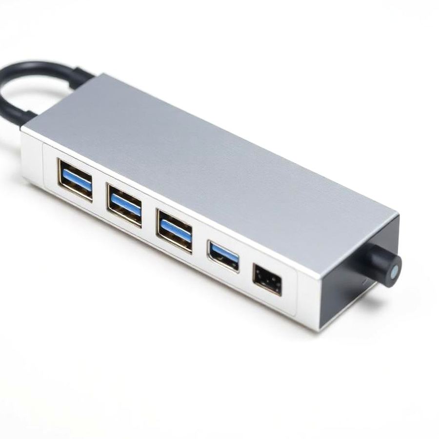 USB-C Hub — Lifestyle