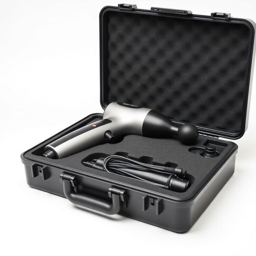 Massage Gun — Side view