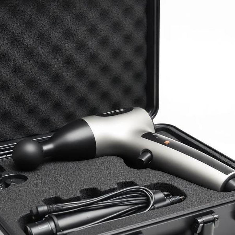 Massage Gun — Close-up detail