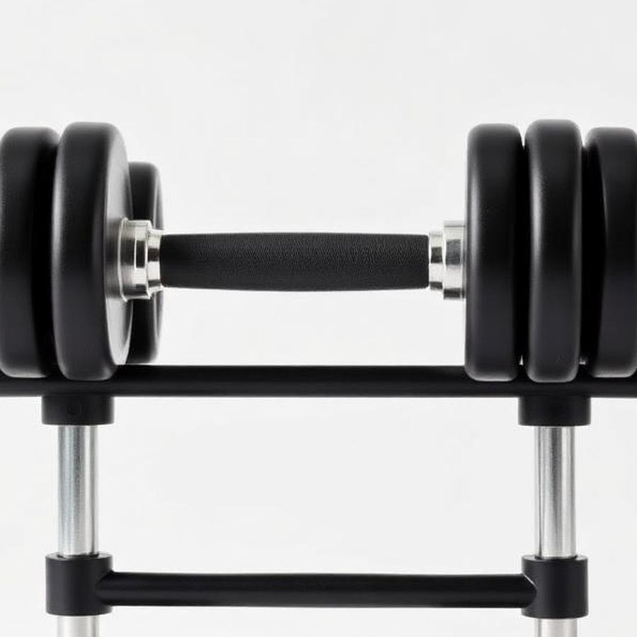 Adjustable Dumbbells — Close-up detail