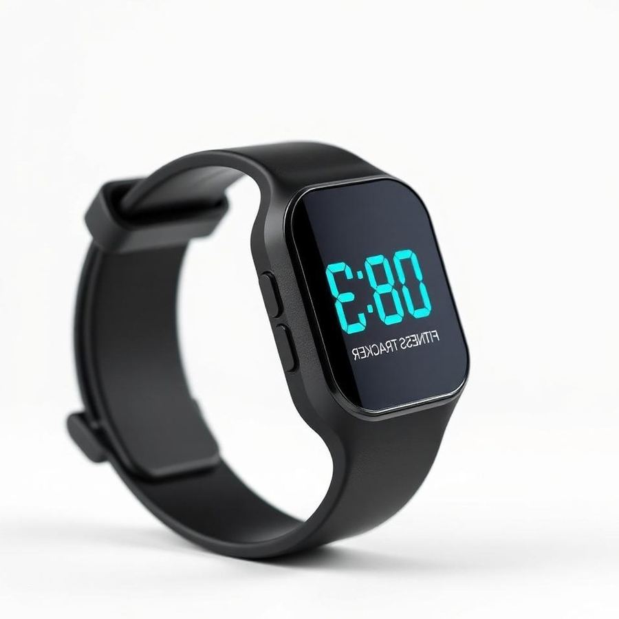 Fitness Tracker — Side view