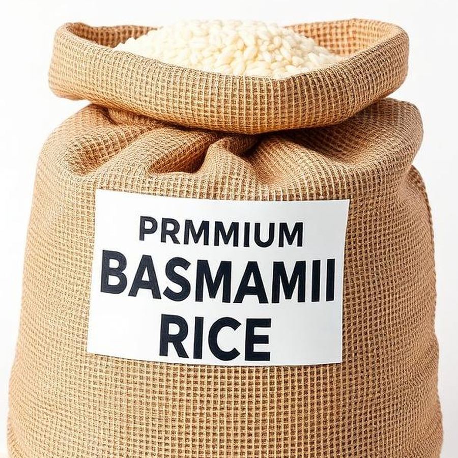 Premium Basmati Rice — Close-up detail