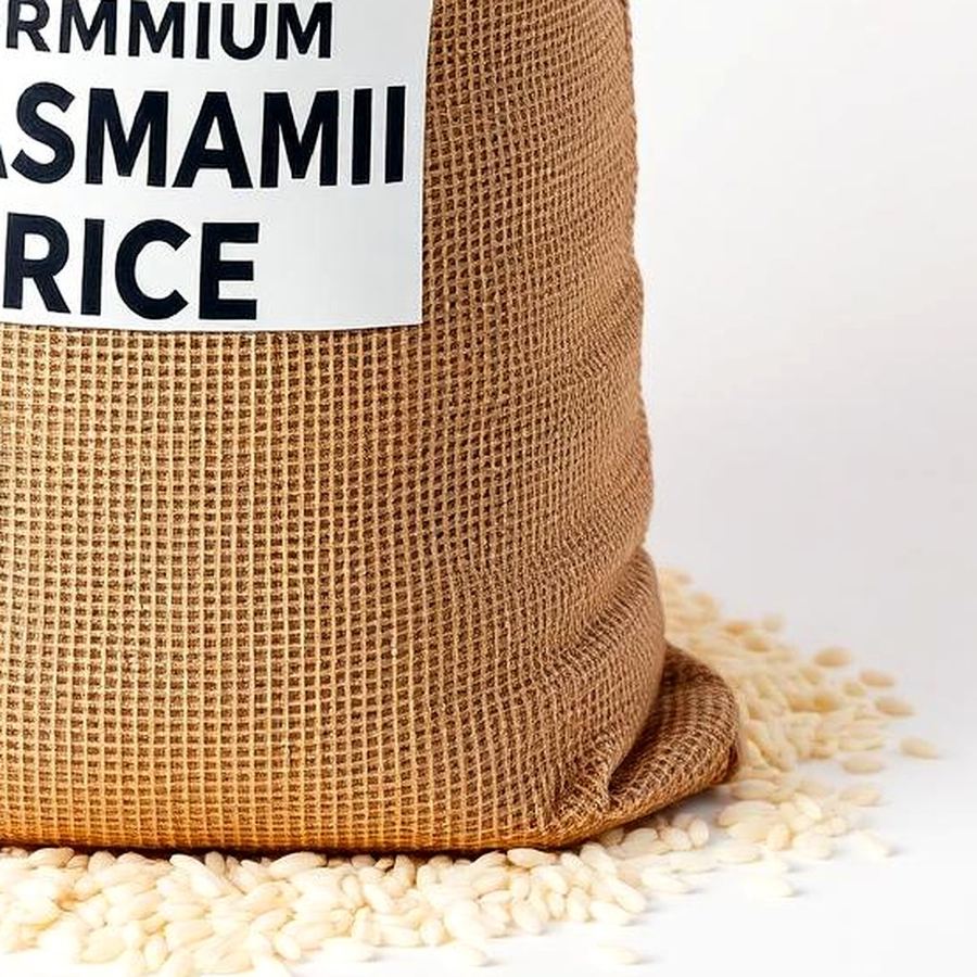 Premium Basmati Rice — Macro detail