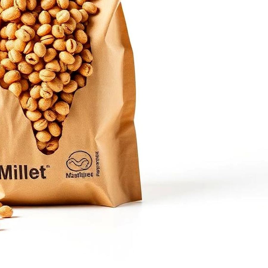 Millet Snacks — Macro detail