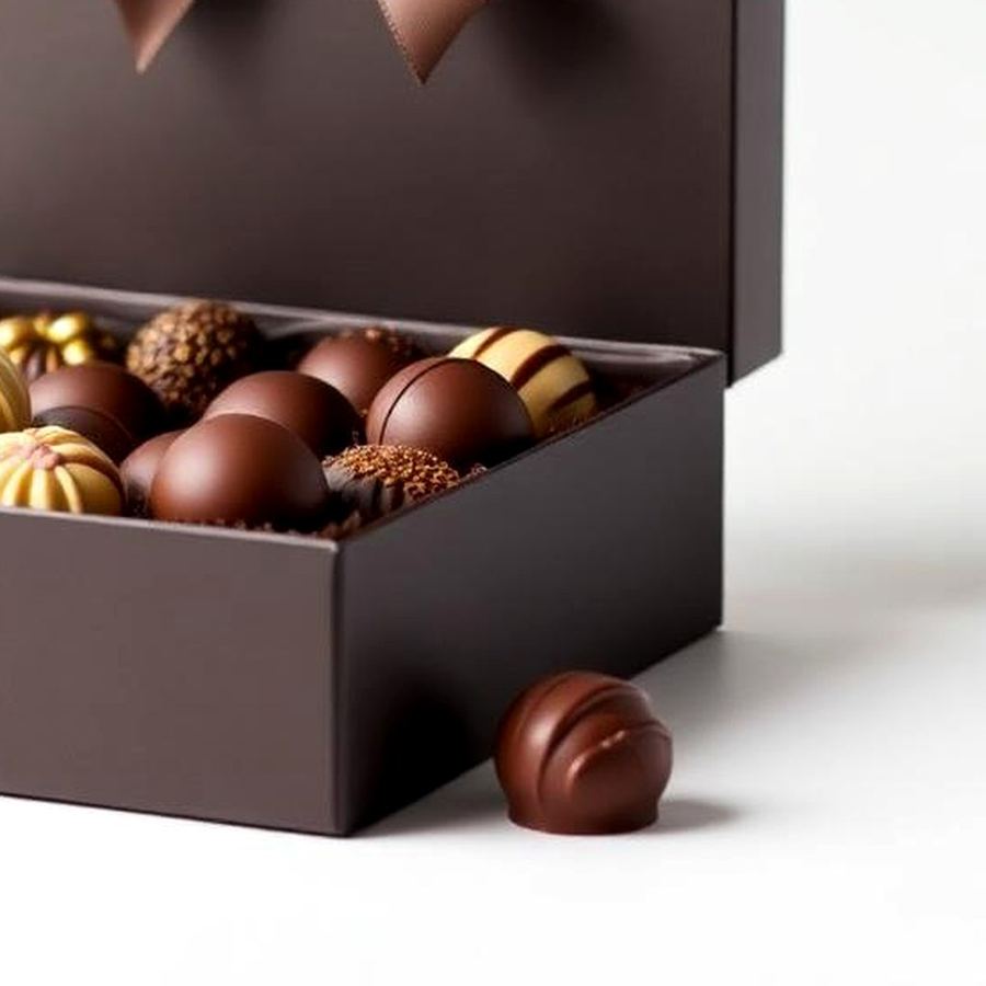 Chocolate Gift Pack — Macro detail
