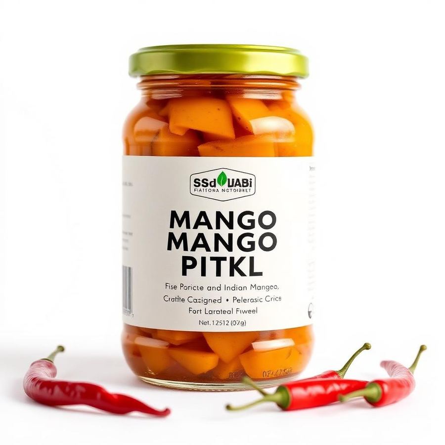 Handmade Pickles — Front view