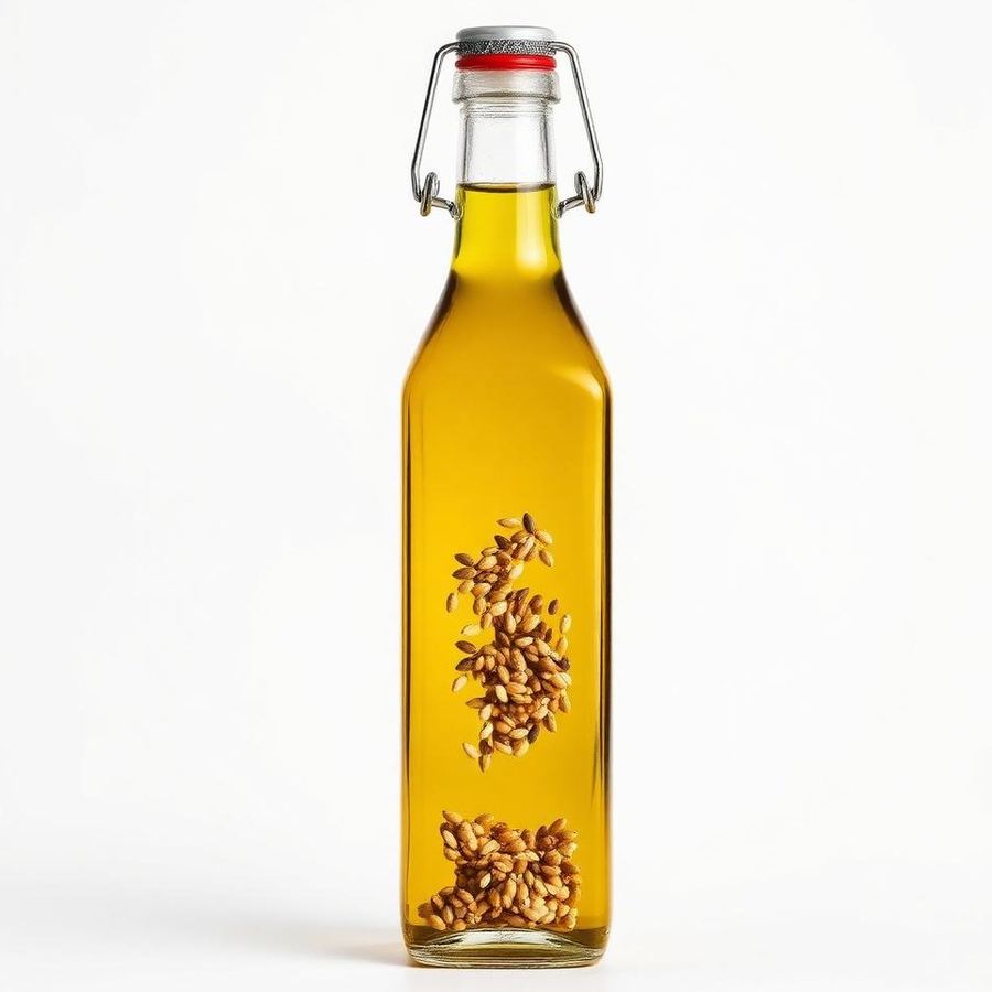 Cold Pressed Oil — Side view
