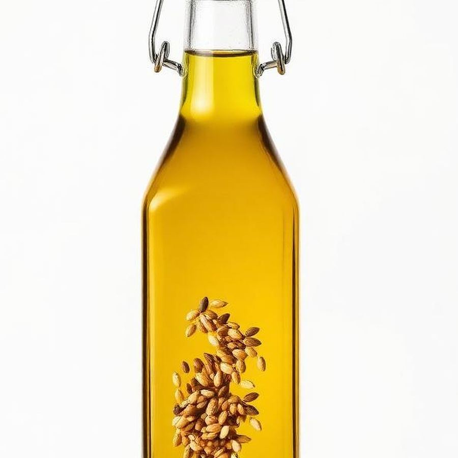 Cold Pressed Oil — Close-up detail