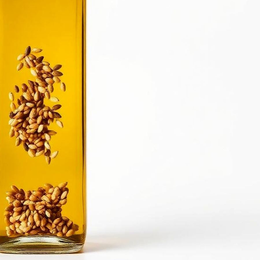 Cold Pressed Oil — Macro detail
