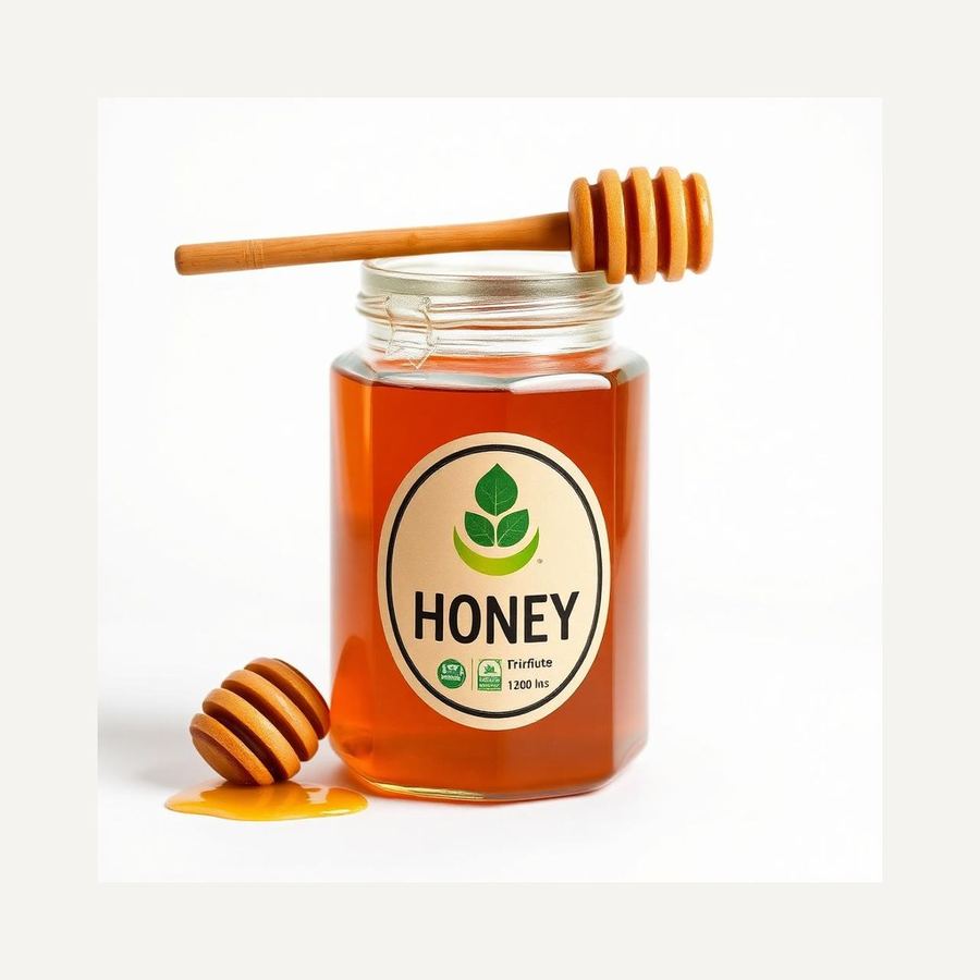 Organic Honey — In packaging