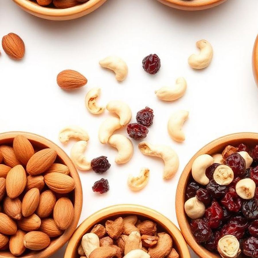 Assorted Dry Fruits — Close-up detail