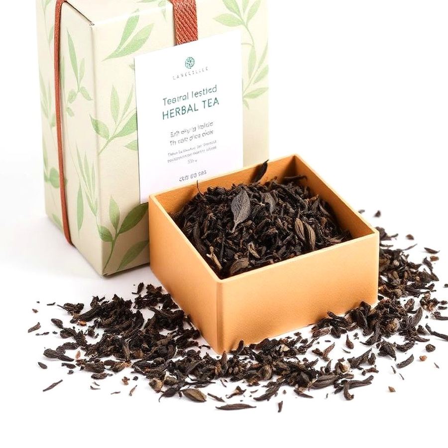Herbal Tea Box — Lifestyle