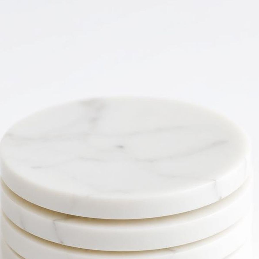 Marble Coasters — Close-up detail
