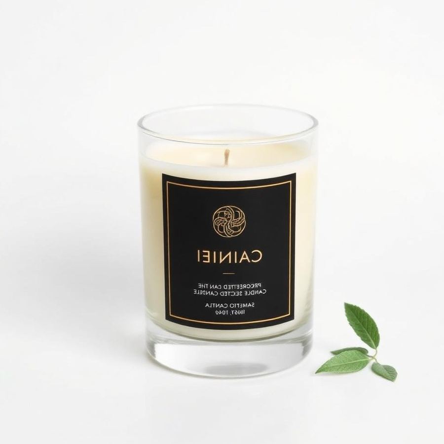 Scented Candle — Side view