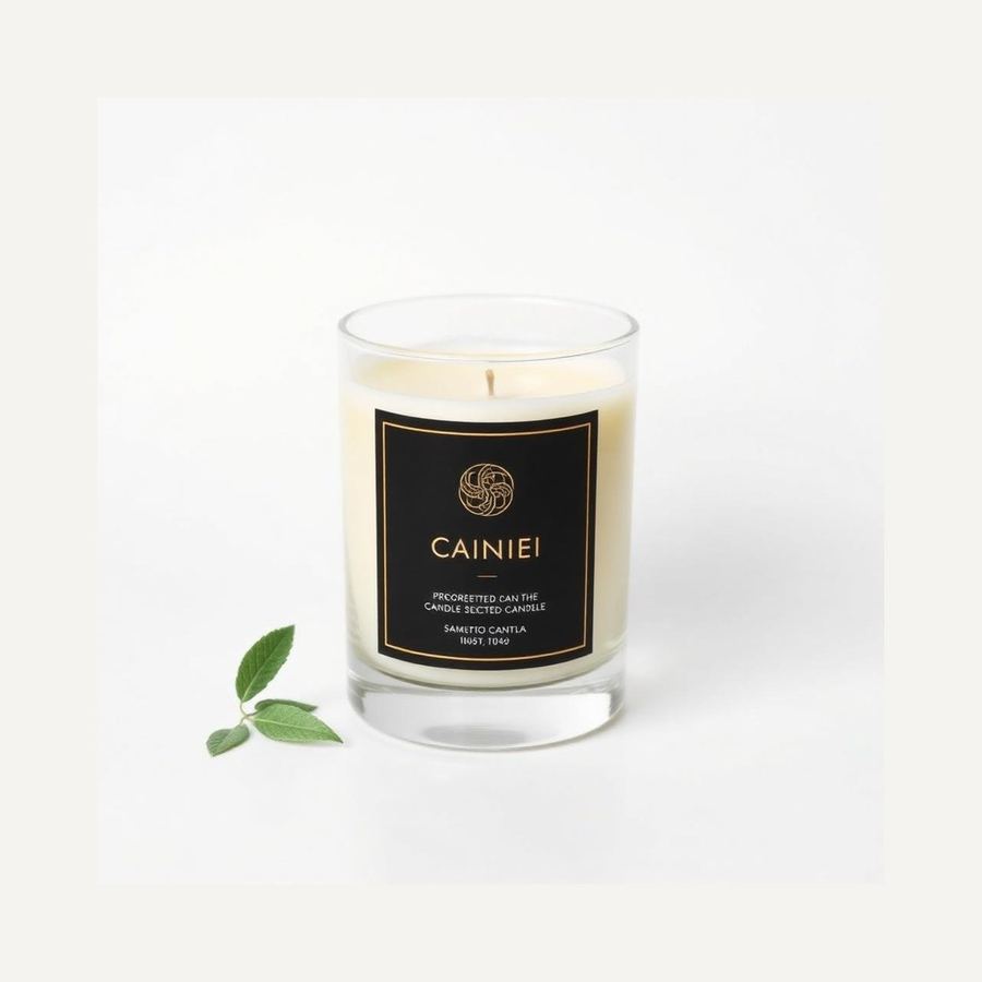 Scented Candle — In packaging