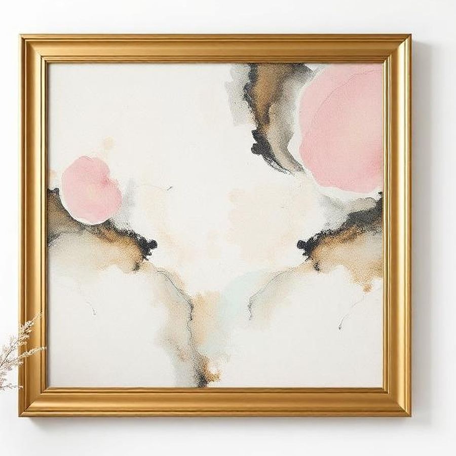 Framed Wall Art — Close-up detail