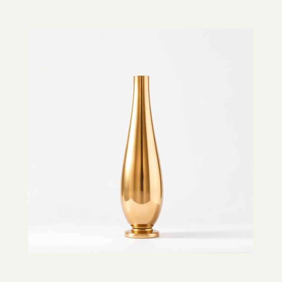 Brass Vase — In packaging