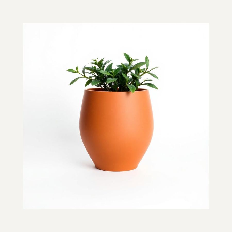 Terracotta Planter — In packaging