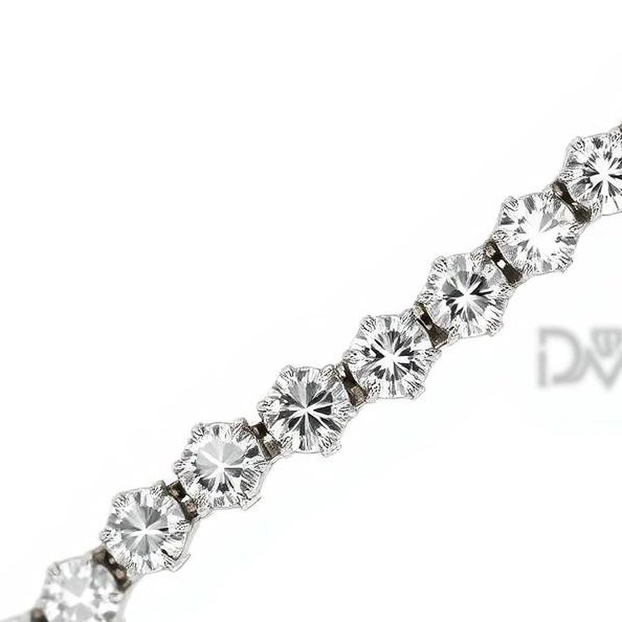 Diamond Tennis Bracelet — Close-up detail