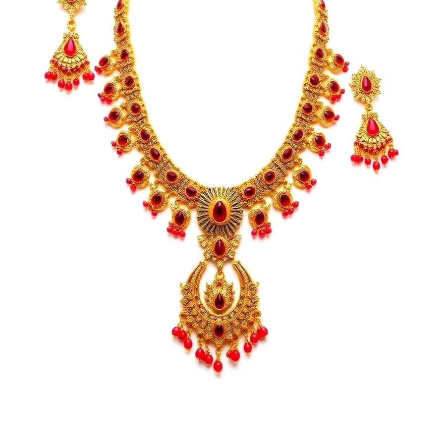 Bridal Jewellery Set — Lifestyle