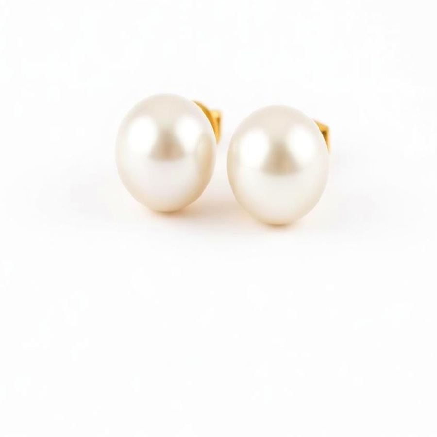 Pearl Studs — Lifestyle