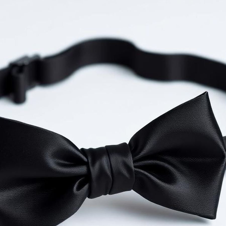 Party Bow Tie — Close-up detail
