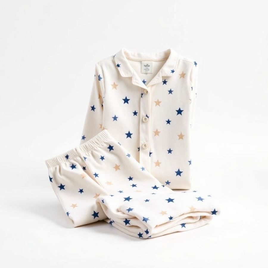 Cotton Pyjama Set — Side view