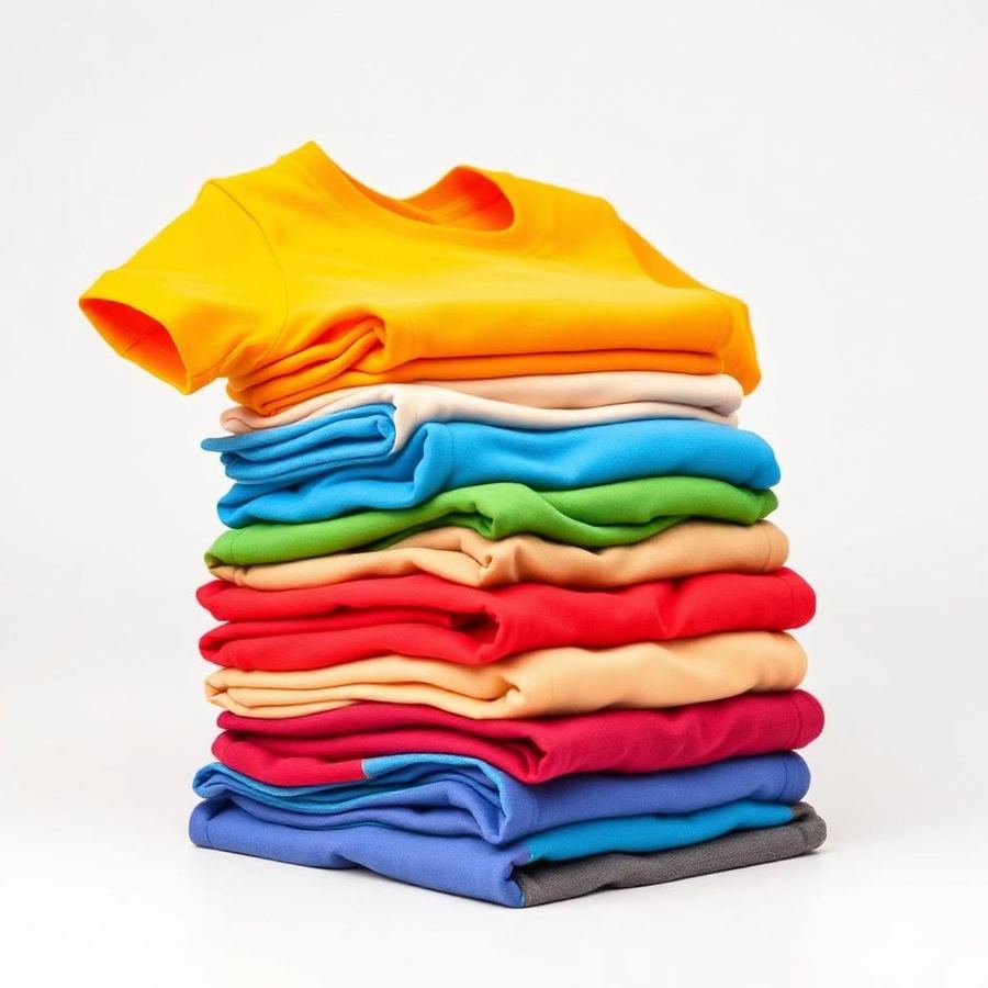 Rainbow Tee Pack — Side view