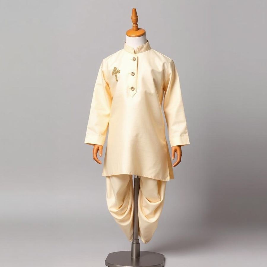 Ethnic Kurta Kids — Side view