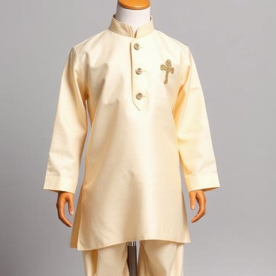Ethnic Kurta Kids — Close-up detail