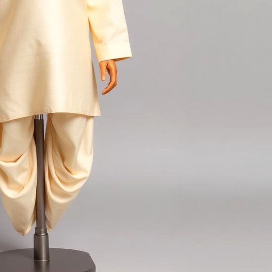 Ethnic Kurta Kids — Macro detail